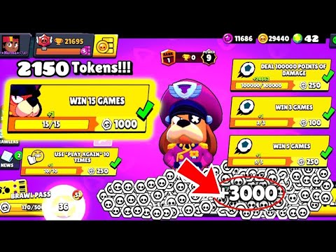 Выполнил КВЕСТ на 2150 ЖЕТОНОВ с Colonel Ruffs — квесты Brawl Stars #2