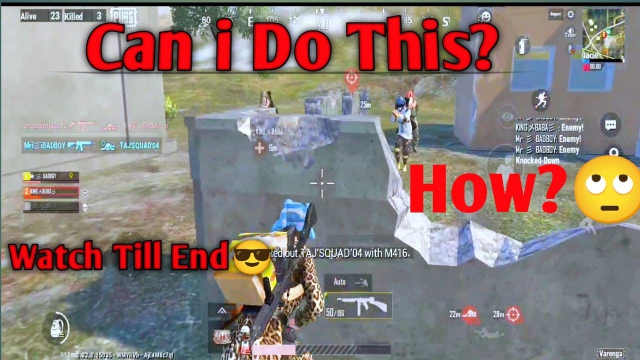 1v4 Clutches Pubg Mobile Lite Highlights watch till End - YouTube