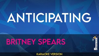 Download Lagu Anticipating - Britney Spears (KARAOKE) MP3