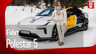 Erste Mitfahrt im Polestar 5 | Wie perfomt der elektrische GT auf Schnee und Eis?