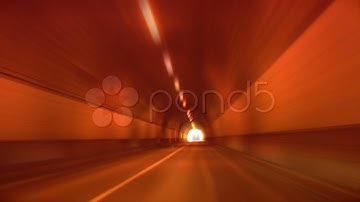Tunnel Abstract Speed 01. Stock Footage