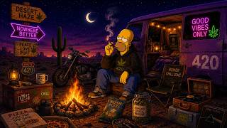 Floating Above Clouds  | 420 LoFi Playlist | Spacey Chill Rap • Night Cruise Vibes