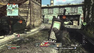 First MW3 Cross Map Throw knife?