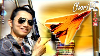 [ChariELive! ] (((今日こそ！)))翔べ、トムキャット！完全自作3Dプリント台座で飾れるか！？(Hachette F-14)