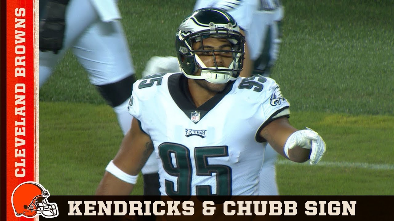 Browns Sign Former Eagles LB Mychal Kendricks & Rookie Nick Chubb | 2 Minute Drill