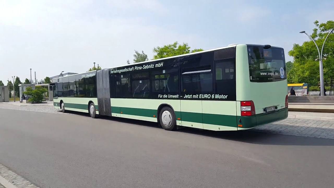 MAN Lion's City GL der OVPS auf der Linie H/S am ZOB Pirna