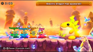Super Kirby Clash | Flame Galboros | Mr Frosty | Electric Dragon |  #gaming #gamingvideos
