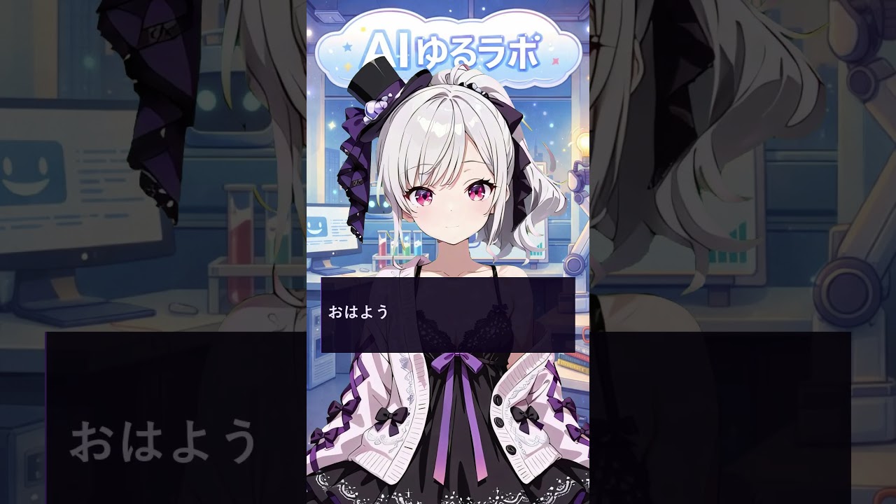 【AITuber】朝の挨拶でキャラ崩壊！？