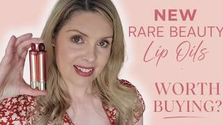 NEW! Rare Beauty Soft Pinch Lip Oil Stick Review | Worth Buying? + Comparisons! screenshot 5