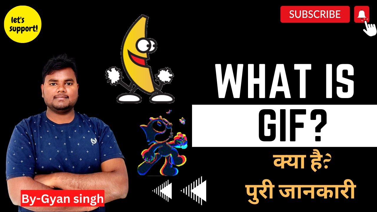 What is GIF?|GIFs: The Future of Online Video," or "GIFs| What is क्या है?[HINDI]