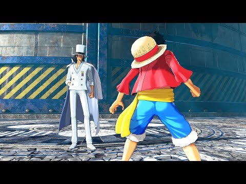 One Piece World Seeker Jail Island with Luffy, Sabo and Rob Lucci GAMEPLAY Screenshots