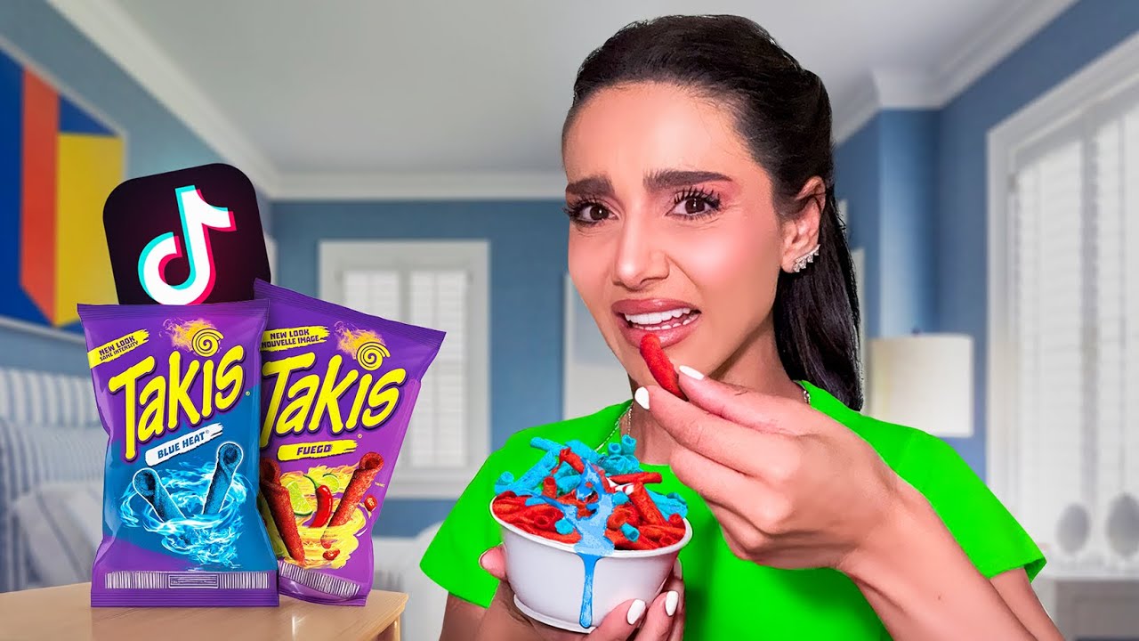 جربت أغرب وصفات الأكل بالتيك توك 😱