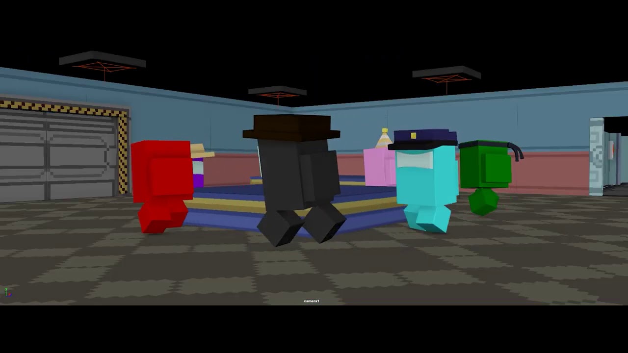 Emergency Meeting but something isn't right.... Among Us Minecraft Music Video