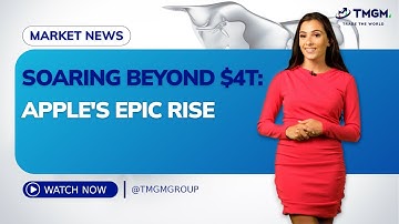 TMGM TV | Apple nears $4 trillion valuation as shares surge 21.10.2025