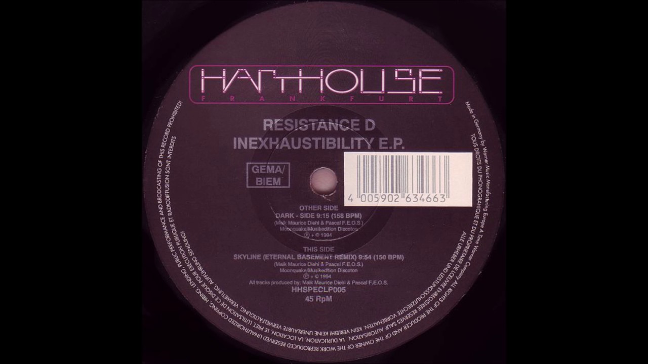 Resistance D - Skyline (Eternal Basement Remix) 1994