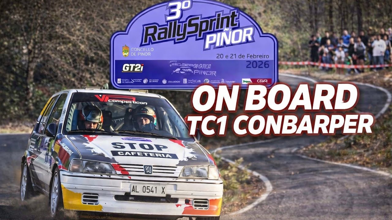 On Board 106 Kit Car VPcompeticion TC1 CONBARPER RallySprint Piñor 2026