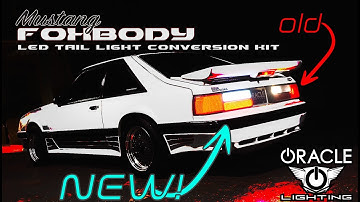ORACLE Tail Lights for Foxbody Mustangs – The LED Upgrade You’ve Been Waiting For