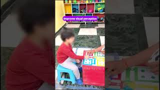 🎲 Child Learns Numbers Through Ludo Game #shorts #shortsfeed #autismawareness #autismtherapy #viral