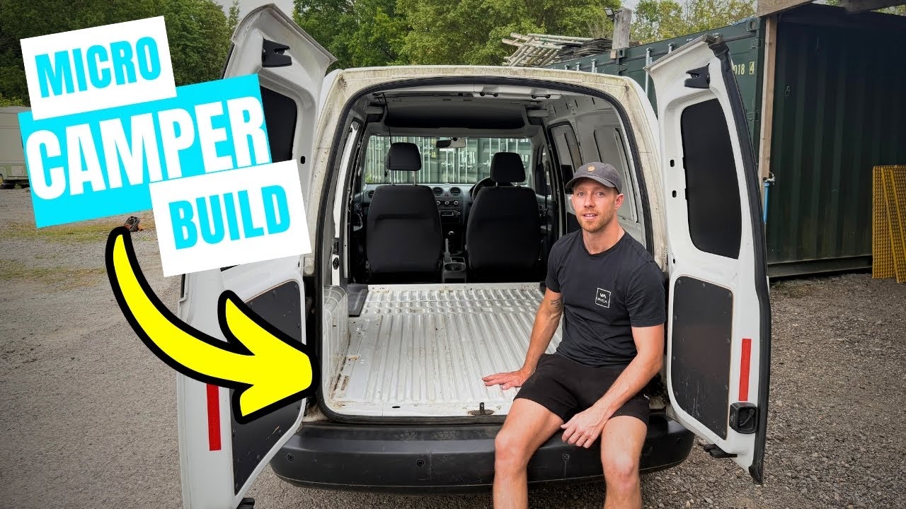 VW Caddy Maxi Stealth Micro Camper Build Vlog | Floor and Walls - YouTube