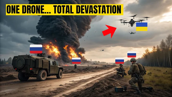 One Ukrainian Drone Destroys Russian Mine Depot, Triggering Devastating Aftermath