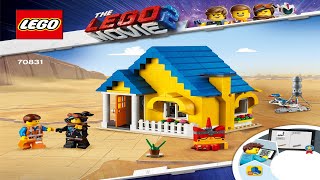 Lego Instructions - The Lego Movie 2 - 70831 - Emmets Dream House - Rescue Rocket Book 1