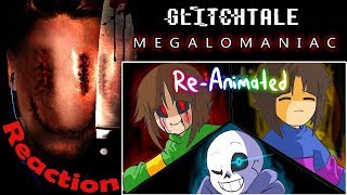 Glitchtale S1 Ep1 Megalomaniac Re-Animated By Jakei & Superyoumna Reaction