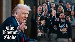 State of the Union highlights: Trump talks immigration, tariffs, honors US men's hockey team