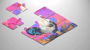 การทำ Jigsaw puzzles animation ด้วย PowerPoint