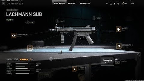 The BEST MP5 CLASS SETUP in MODERN WARFARE 2!