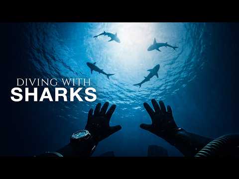 I Was Surrounded by 30 Sharks and Couldn't Move