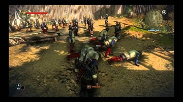 Zaklínač 2 / Wiedźmin 2 - gameplay - part 5 - hard / high difficulty - CZ / PL