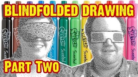 Blindfolded Drawing Challenge Part 2 - Movie Titles - ParoDeeJay