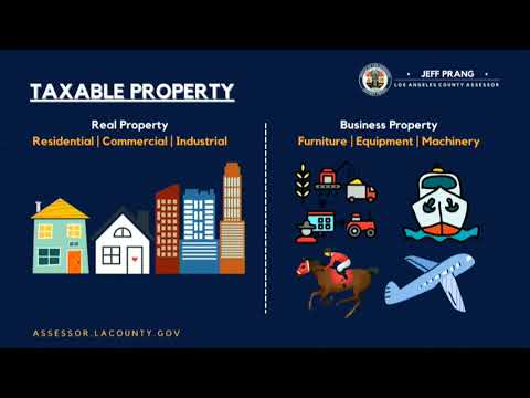 LA County Assessor presentation and property tax exemption