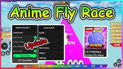 [Update] Roblox Anime Fly Race Script - Auto Farm GUI & More