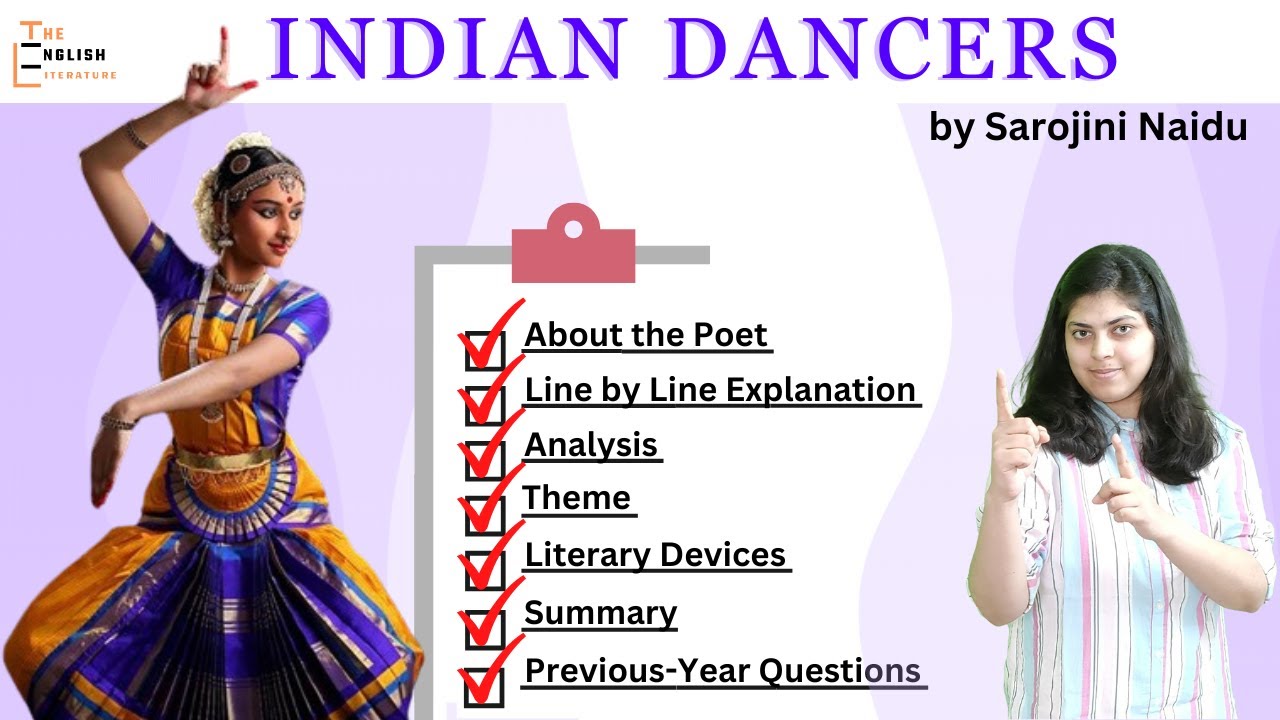 Indian Dancers | Sarojini Naidu | Indian English Poetry | MEG 07 | IGNOU
