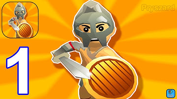 Idle Gladiator Empire Tycoon - Gameplay Walkthrough Part 1 Tutorial (iOS,Android Gameplay)