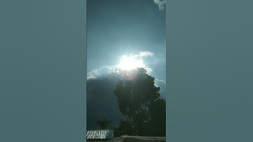 :Dark clouds #sun #shorts
