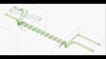 CFD simulation of underground pipes