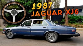 New Wood Steering Wheel In My 1987 JAGUAR XJ6 (Easy Upgrade)