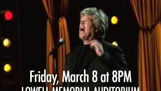 Ron White March 8 Lowell Memorial Auditorium