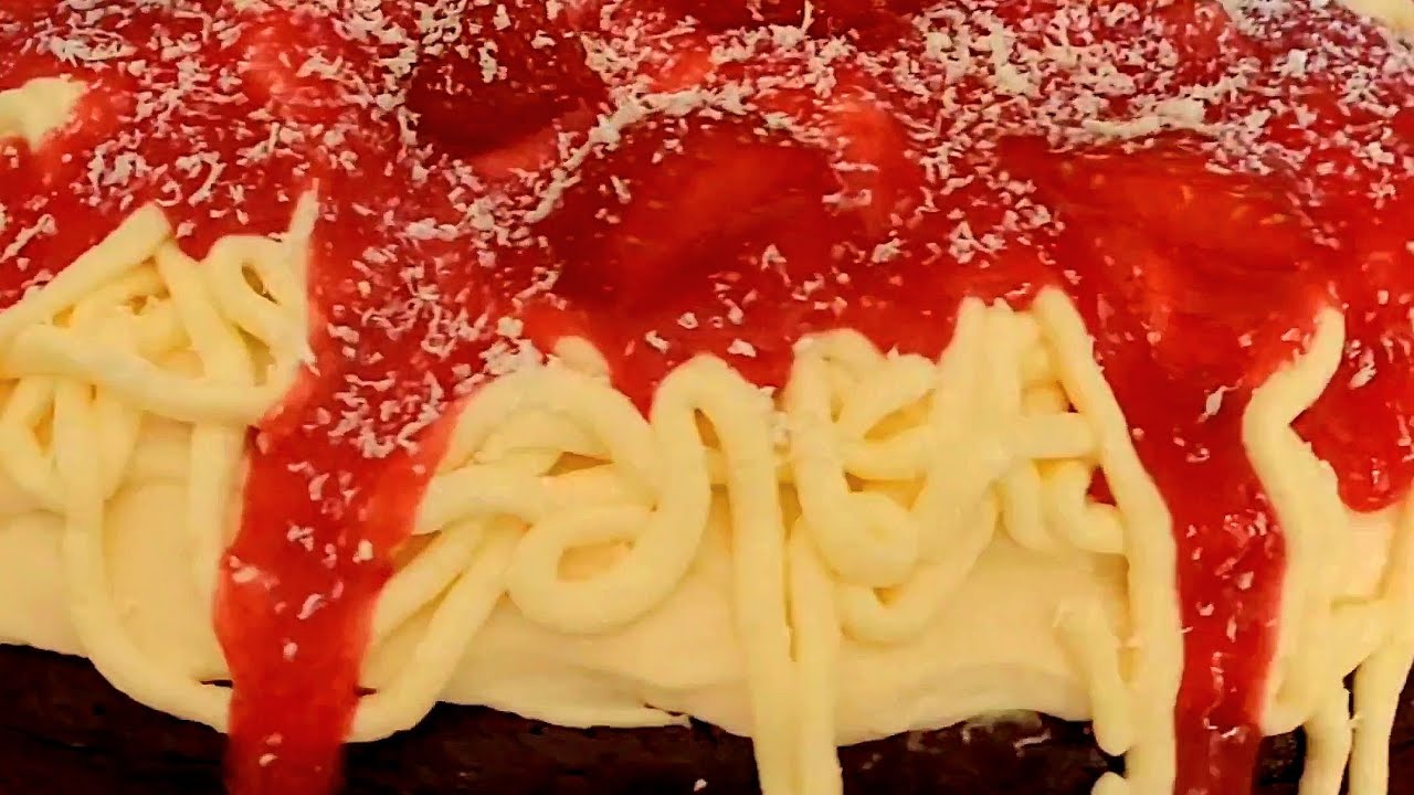 So einfach - Spaghetti Torte 😋😋😋 - YouTube