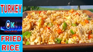 Left over turkey recipes part 1 - fried rice