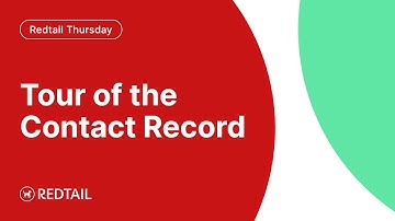 Tour Of The Contact Record