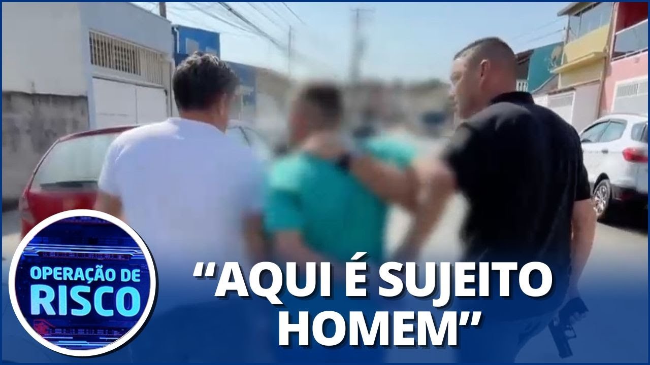 “Não mexe com a minha família, entendeu?”, dispara traficante para policial