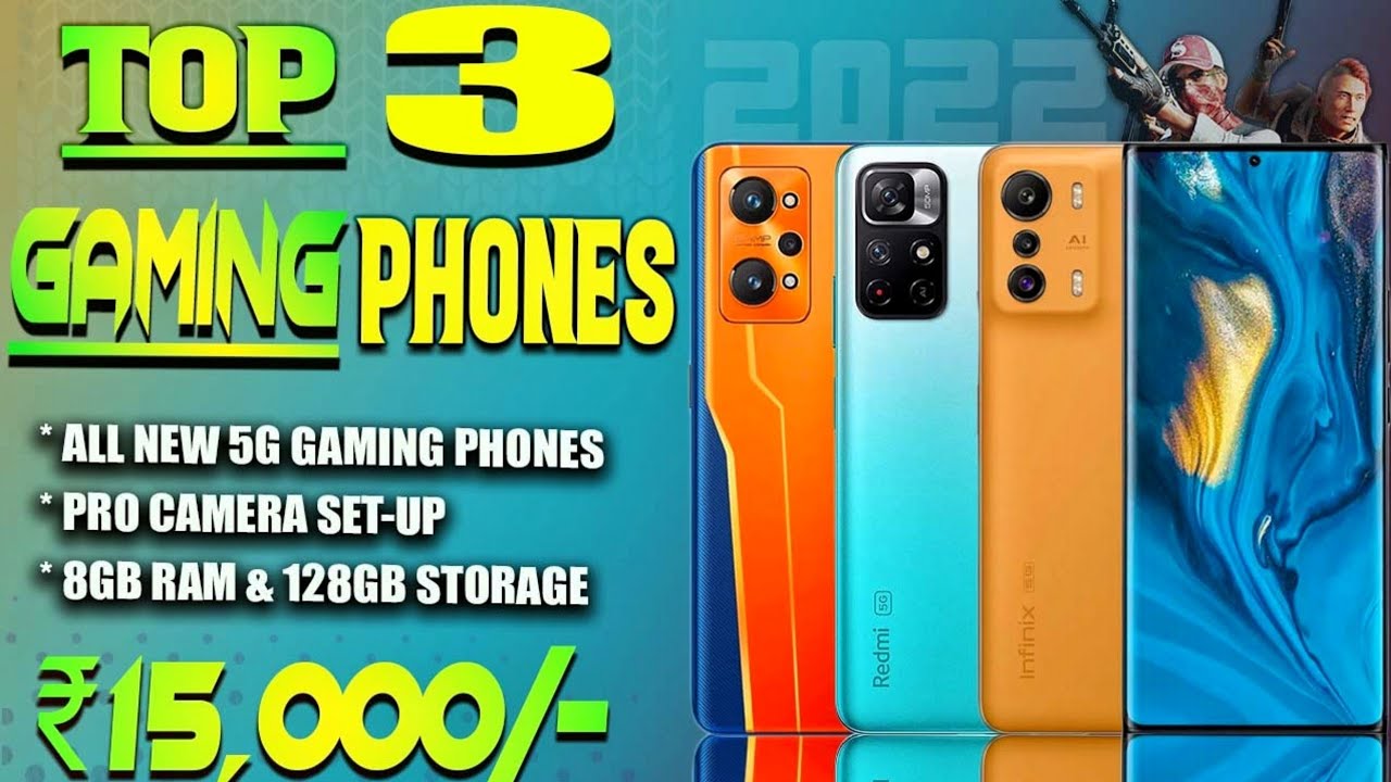 Top 3 Powerful Gaming Phone Under 15000 | HDR Gaming | 120hz RR | 5g phone| Best Phone under 15000