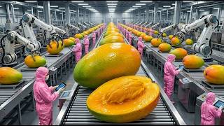 How It's Made: Mango Juice | Modern Food Factory Processing Line