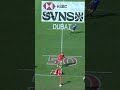 The accuracy from this rookie to get this right 😮‍💨 #Rugby #Shorts #Sevens