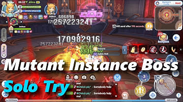 Mutant instance Boss Solo try | rox | Ragnarok X: Next Generation