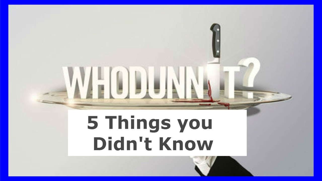 Download Whodunnit? Season 1   -5 Things You Didn't Know