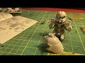 Gundam SD Senshi Sangokuden Kenshin Uesugi  Model Kit Build Stop Motion